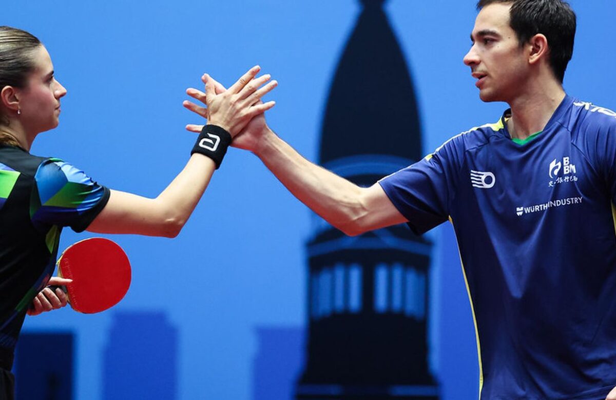 Em Buenos Aires, Bruna Takahashi e Hugo Calderano conquistam 1º título