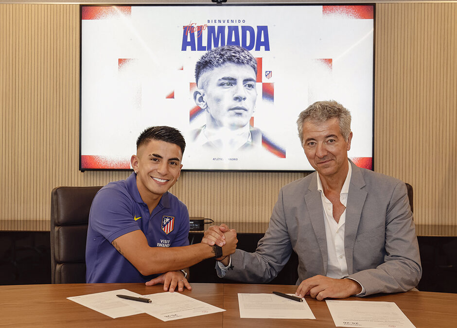 Ex-Botafogo, Thiago Almada passa por exames médicos e assina com Atlético de Madrid