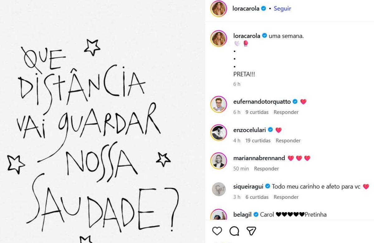 Família e amigos homenageiam Preta Gil, uma semana após morte