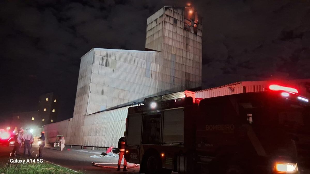 Funcionário morre após incêndio atingir fábrica de em Rio Verde