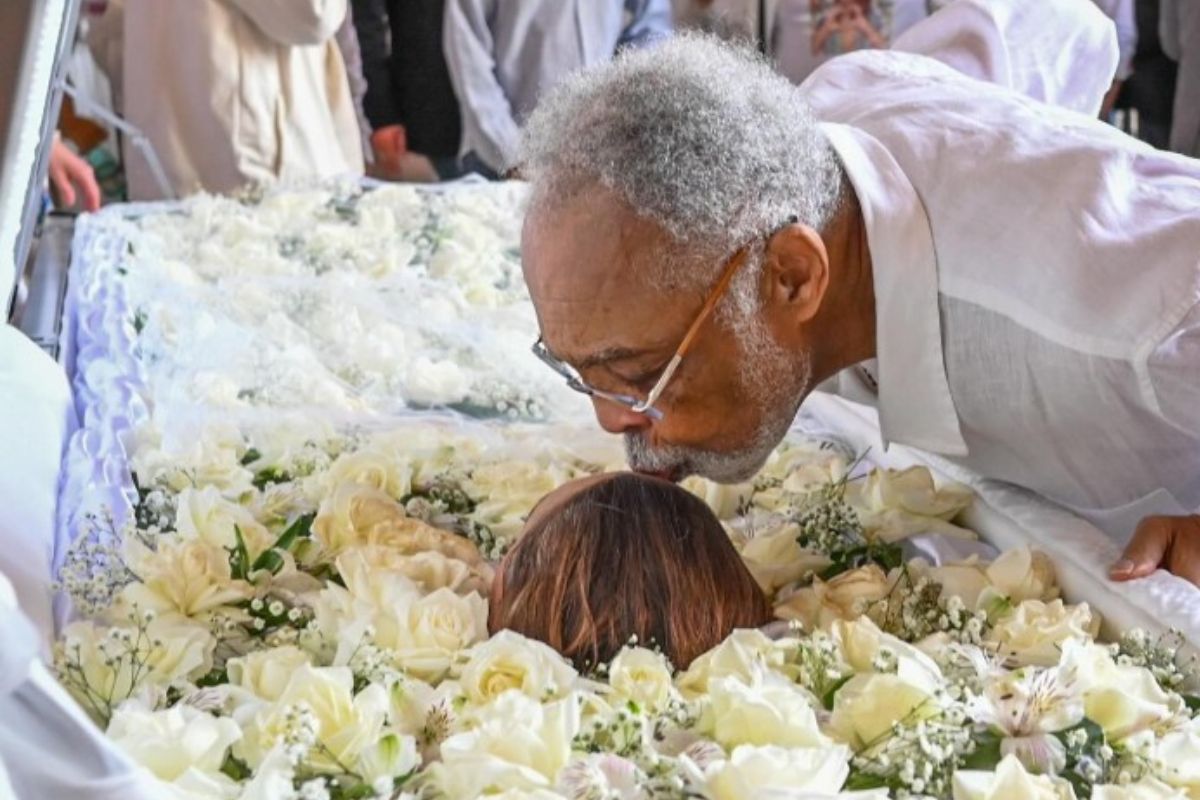 Gil se despede da filha Preta: “Até os próximos 50 bilhões de anos”