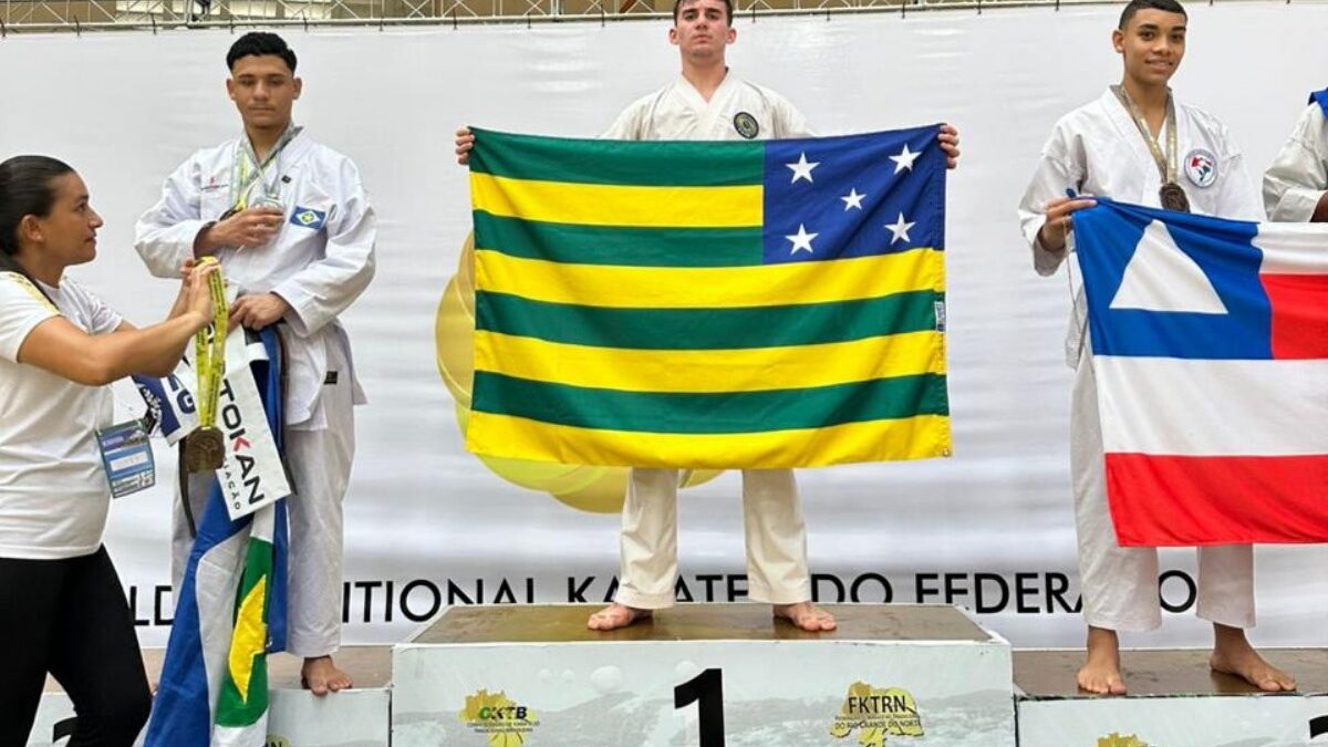 Goiano Davi Stival conquista o Bicampeonato Brasileiro de Karatê