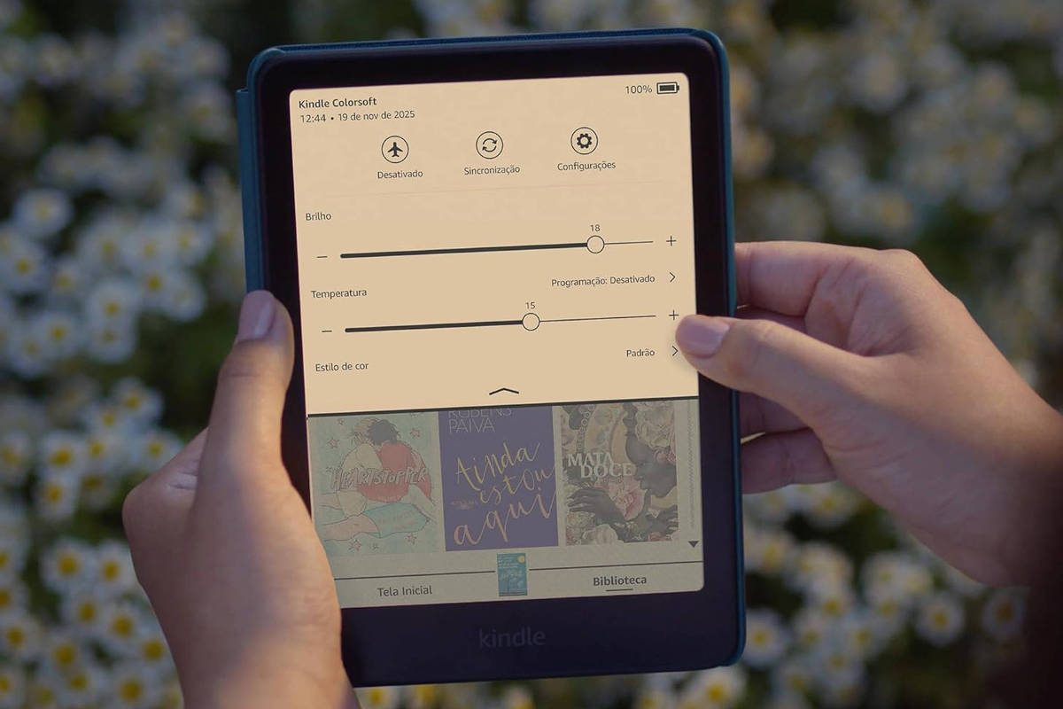 Kindle de tela colorida chega com preço de três Kindles – 24/07/2025 – Tec