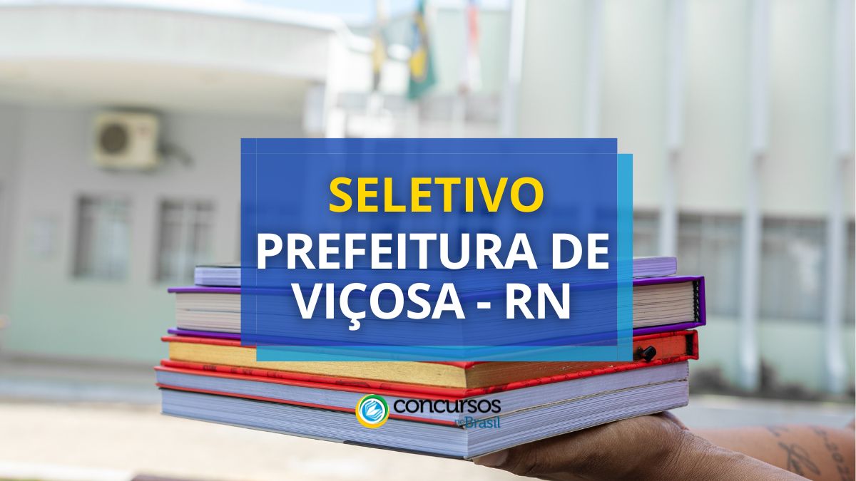 Prefeitura de Viçosa – RN abre vagas na área assistencial