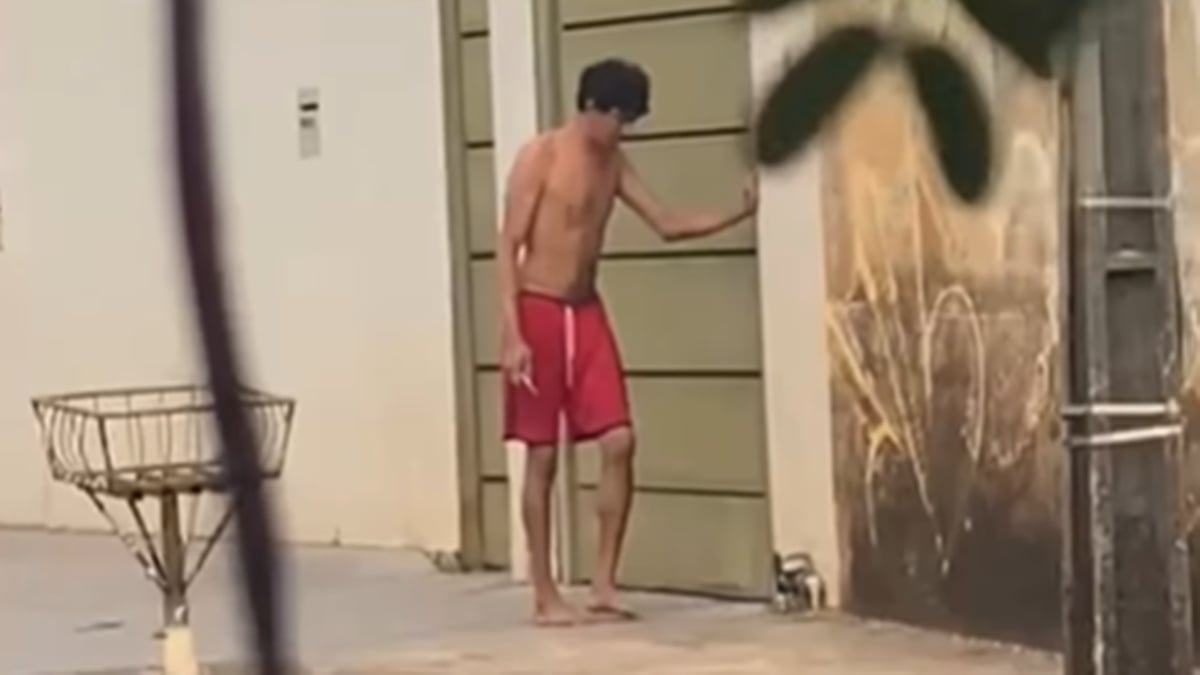 Preso morador de rua que tentava arrombar uma casa em Goiânia