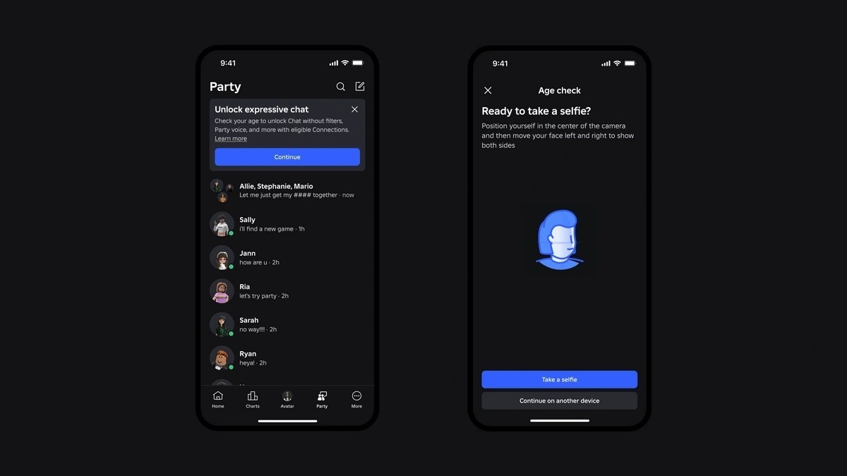 Roblox adota selfies em vídeos para avaliar idade de usuários e liberar conversas sem filtros