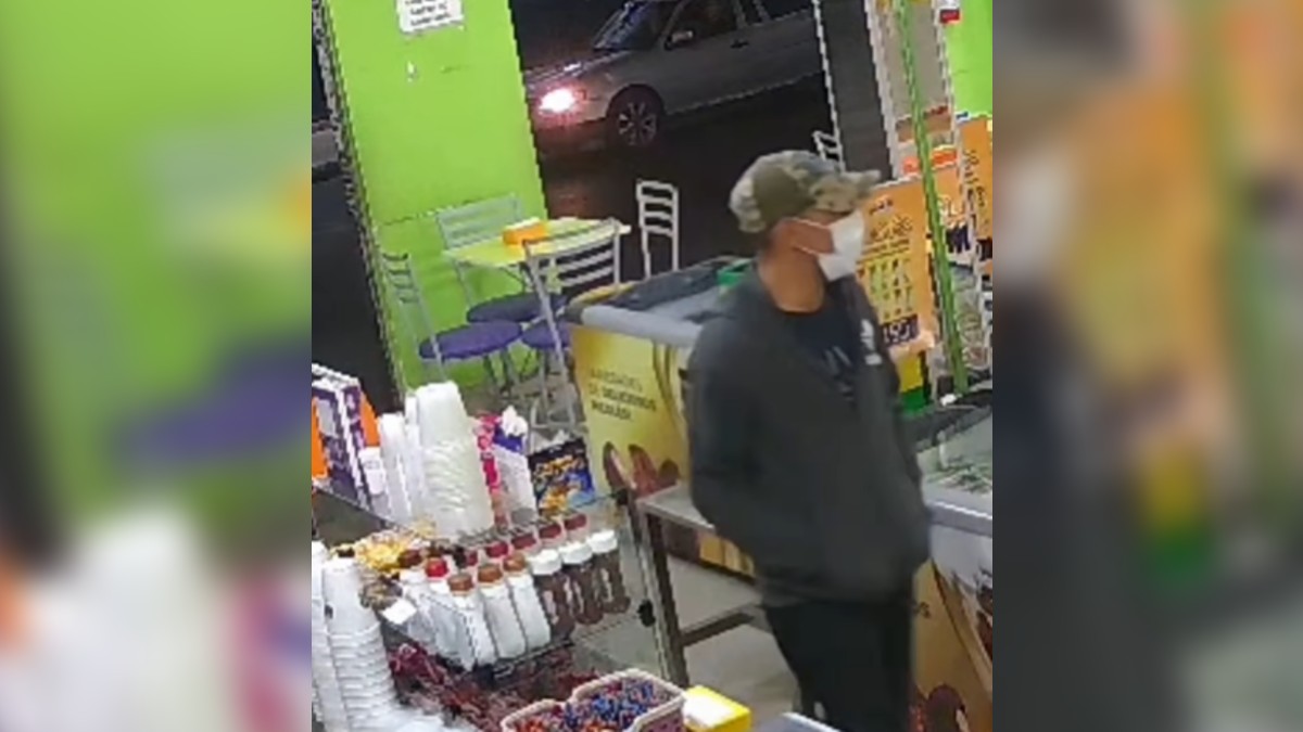 Suspeito de roubar sorveteria é preso 10 minutos após o crime, em Goiânia